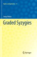 Graded Syzygies