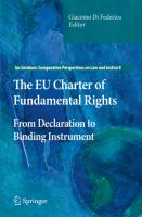 The EU Charter of Fundamental Rights