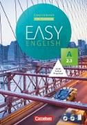 Easy English, A2: Band 1, Kursbuch - Kursleiterfassung, Mit Audio-CD, Phrasebook, Aussprachetrainer und Video-DVD