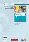 Lernstufen Mathematik, Differenzierende Ausgabe Nordrhein-Westfalen, 7. Schuljahr, Arbeitsheft mit eingelegten Lösungen und CD-ROM