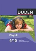 Duden Physik, Gymnasium Thüringen, 9./10. Schuljahr, Arbeitsheft
