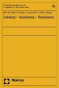 Solvenz - Insolvenz - Resolvenz