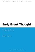 Early Greek Thought: Before the Dawn