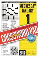 Crossword Page-A-Day Notepad and 2014 Calendar