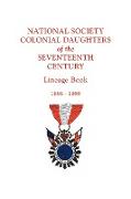 National Society Colonial Daughters of the Seventeenth Century. Lineage Book, 1896-1989