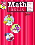 Math Skills: Grade 6 (Flash Kids Harcourt Family Learning)