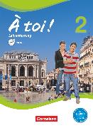 À toi !, Vier- und fünfbändige Ausgabe, Band 2, Schülerbuch - Lehrerfassung mit Video-DVD, Kartoniert