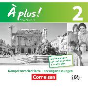 À plus !, Französisch als 1. und 2. Fremdsprache - Ausgabe 2012, Band 2, Vorschläge zur Leistungsmessung, CD-Extra, CD-ROM und CD auf einem Datenträger
