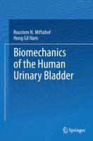 Biomechanics of the Human Urinary Bladder