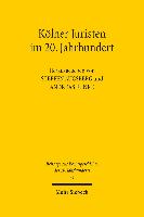 Kölner Juristen im 20. Jahrhundert