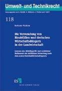 Die Verwendung von Bioabfällen und tierischen Wirtschaftsdüngern in der Landwirtschaft