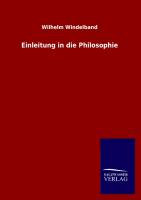 Einleitung in die Philosophie