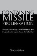 Containing Missile Proliferation