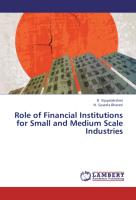 Role of Financial Institutions for Small and Medium Scale Industries
