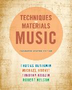 Techniques and Materials of Music