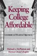 Keeping College Affordable