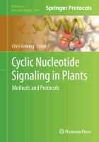 Cyclic Nucleotide Signaling in Plants