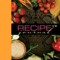 Recipe Journal - Produce