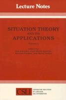 Situation Theory and Its Applications: Volume 2