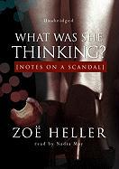 What Was She Thinking?: Notes on a Scandal [With Earbuds]