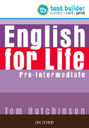 English for Life. Test Builder. Pre-intermediate