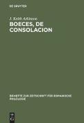 Boeces, De Consolacion