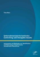 Unternehmenswertorientiertes Controlling und Intangible Assets: Instrumente und Methoden zur Identifikation und Bewertung erfolgskritischer immaterieller Ressourcen