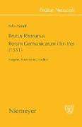 Beatus Rhenanus: Rerum Germanicarum libri tres (1531)