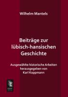 Beiträge zur lübisch-hansischen Geschichte