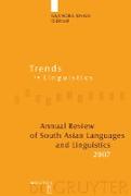 Annual Review of South Asian Languages and Linguistics