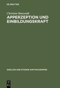 Apperzeption und Einbildungskraft