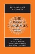 The Cambridge History of the Romance Languages: Volume 2, Contexts
