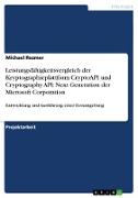 Leistungsfähigkeitsvergleich der Kryptographieplattform CryptoAPI und Cryptography API: Next Generation der Microsoft Corporation