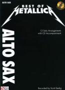 Best of Metallica for Alto Sax: 12 Solo Arrangements with CD Accompaniment