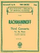 Concerto No. 3 in D Minor, Op. 30: Schirmer Library of Classics Volume 1610 Piano Duet