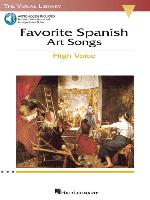 Favorite Spanish Art Songs Book/Online Audio