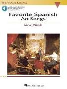 Favorite Spanish Art Songs: The Vocal Library Low Voice