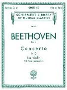 Concerto in D Major, Op. 61: Schirmer Library of Classics Volume 233