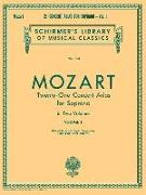 21 Concert Arias for Soprano - Volume I: Schirmer Library of Classics Volume 1751 Voice and Piano