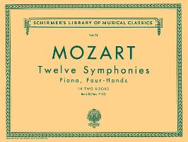 12 Symphonies - Book 2: Nos. 7-12: Schirmer Library of Classics Volume 72 Piano Duet