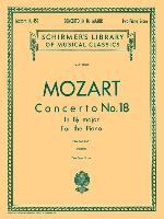 Concerto No. 18 in Bb, K.456: Schirmer Library of Classics Volume 1823 Piano Duet
