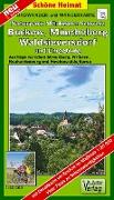 Radwander- und Wanderkarte Naturpark Märkische Schweiz, Buckow, Waldsieversdorf und Umgebung 1 : 50 000