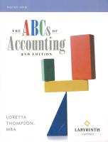 The ABCs of Accounting