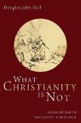 What Christianity Is Not