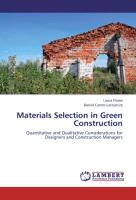 Materials Selection in Green Construction