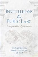 Institutions and Public Law