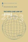 The WTO Case Law of 2003