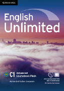English Unlimited Advanced Coursebook with E-Portfolio and Online Workbook Pack [With DVD ROM]