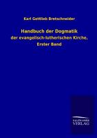 Handbuch der Dogmatik