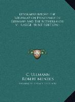 Reformers Before The Reformation Principally In Germany And The Netherlands V1 (LARGE PRINT EDITION)